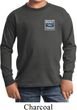 Kids Ford Shirt Built Ford Tough Pocket Print Long Sleeve Tee T-Shirt