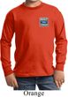 Kids Ford Shirt Built Ford Tough Pocket Print Long Sleeve Tee T-Shirt