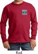 Kids Ford Shirt Built Ford Tough Pocket Print Long Sleeve Tee T-Shirt