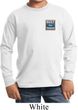 Kids Ford Shirt Built Ford Tough Pocket Print Long Sleeve Tee T-Shirt