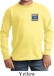 Kids Ford Shirt Built Ford Tough Pocket Print Long Sleeve Tee T-Shirt
