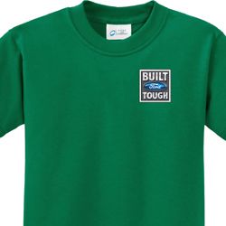 Kids Ford Shirt Built Ford Tough Pocket Print Tee T-Shirt