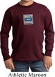 Kids Ford Shirt Built Ford Tough Small Print Long Sleeve Tee T-Shirt
