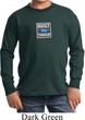 Kids Ford Shirt Built Ford Tough Small Print Long Sleeve Tee T-Shirt