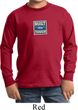 Kids Ford Shirt Built Ford Tough Small Print Long Sleeve Tee T-Shirt
