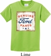 Kids Ford Shirt Distressed Genuine Ford Parts Tee T-Shirt