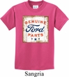 Kids Ford Shirt Distressed Genuine Ford Parts Tee T-Shirt