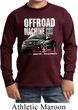 Kids Ford Shirt F-150 4X4 Off Road Machine Long Sleeve Shirt