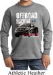Kids Ford Shirt F-150 4X4 Off Road Machine Long Sleeve Shirt