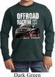 Kids Ford Shirt F-150 4X4 Off Road Machine Long Sleeve Shirt