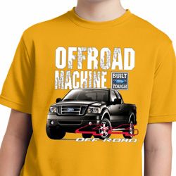 Kids Ford Shirt F-150 4X4 Off Road Machine Moisture Wicking Shirt