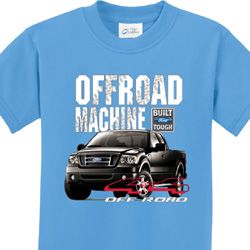 Kids Ford Shirt F-150 4X4 Off Road Machine Shirt