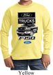 Kids Ford Shirt F-150 Truck Long Sleeve Shirt