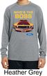 Kids Ford Shirt Mustang Who's The Boss Dry Wicking Long Sleeve Shirt