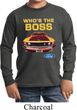 Kids Ford Shirt Mustang Who's The Boss Long Sleeve Shirt