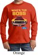 Kids Ford Shirt Mustang Who's The Boss Long Sleeve Shirt