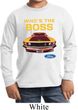 Kids Ford Shirt Mustang Who's The Boss Long Sleeve Shirt