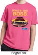 Kids Ford Shirt Mustang Who's The Boss Moisture Wicking Shirt