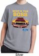 Kids Ford Shirt Mustang Who's The Boss Moisture Wicking Shirt