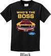 Kids Ford Shirt Mustang Who's The Boss Shirt