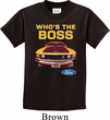 Kids Ford Shirt Mustang Who's The Boss Shirt
