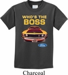 Kids Ford Shirt Mustang Who's The Boss Shirt