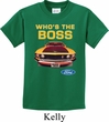 Kids Ford Shirt Mustang Who's The Boss Shirt