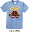 Kids Ford Shirt Mustang Who's The Boss Shirt