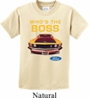 Kids Ford Shirt Mustang Who's The Boss Shirt