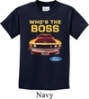 Kids Ford Shirt Mustang Who's The Boss Shirt