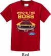 Kids Ford Shirt Mustang Who's The Boss Shirt