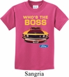 Kids Ford Shirt Mustang Who's The Boss Shirt
