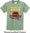 Kids Ford Shirt Mustang Who's The Boss Shirt