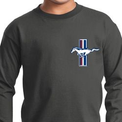 Kids Ford Shirt The Legend Lives Crest Long Sleeve Tee T-Shirt Kids Ford Shirt The Legend Lives Crest Long Sleeve Tee T-Shirt
