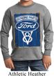 Kids Ford Shirt V8 Genuine Ford Parts Long Sleeve Tee T-Shirt