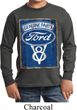 Kids Ford Shirt V8 Genuine Ford Parts Long Sleeve Tee T-Shirt