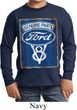 Kids Ford Shirt V8 Genuine Ford Parts Long Sleeve Tee T-Shirt