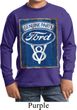 Kids Ford Shirt V8 Genuine Ford Parts Long Sleeve Tee T-Shirt