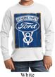 Kids Ford Shirt V8 Genuine Ford Parts Long Sleeve Tee T-Shirt