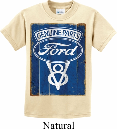 Kids Ford Shirt V8 Genuine Ford Parts Tee T-Shirt
