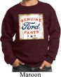 Kids Ford Sweatshirt Distressed Genuine Ford Parts Sweat Shirt