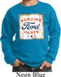 Kids Ford Sweatshirt Distressed Genuine Ford Parts Sweat Shirt
