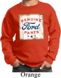 Kids Ford Sweatshirt Distressed Genuine Ford Parts Sweat Shirt