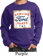 Kids Ford Sweatshirt Distressed Genuine Ford Parts Sweat Shirt
