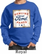 Kids Ford Sweatshirt Distressed Genuine Ford Parts Sweat Shirt