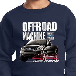 Kids Ford Sweatshirt F-150 4X4 Off Road Machine Sweat Shirt
