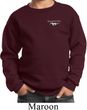 Kids Ford Sweatshirt Mustang Pocket Print Youth Sweat Shirt