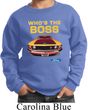 Kids Ford Sweatshirt Mustang Who's The Boss Sweat Shirt