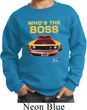 Kids Ford Sweatshirt Mustang Who's The Boss Sweat Shirt