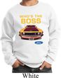 Kids Ford Sweatshirt Mustang Who's The Boss Sweat Shirt
